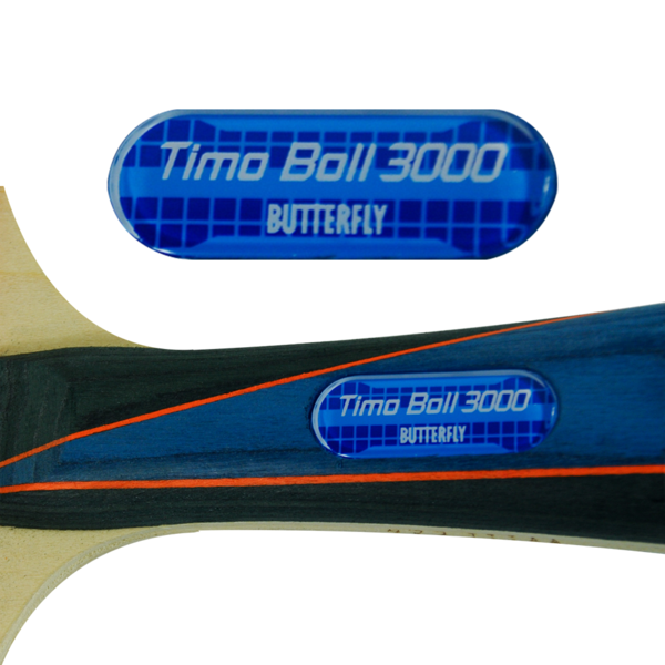 Butterfly Timo Boll 3000 Racket: Title Emblem